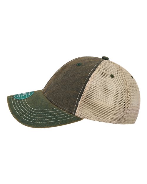 LEGACY OFA Old Favorite Trucker Cap #color_Black/ Green/ Khaki