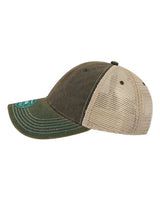 LEGACY OFA Old Favorite Trucker Cap #color_Black/ Green/ Khaki