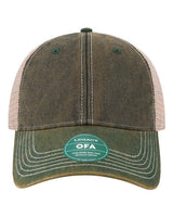 LEGACY OFA Old Favorite Trucker Cap #color_Black/ Green/ Khaki