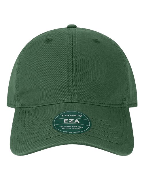 LEGACY EZA Relaxed Twill Dad Hat #color_Dark Green