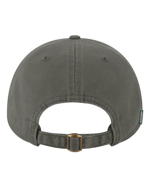 LEGACY EZA Relaxed Twill Dad Hat #color_Dark Grey