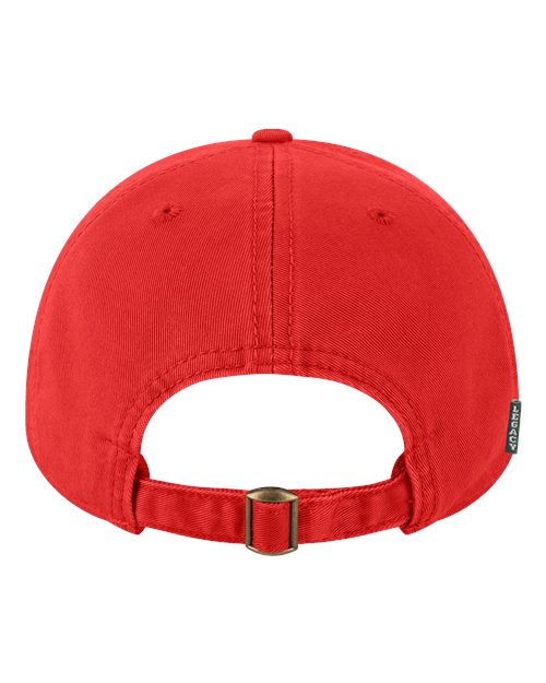 LEGACY EZA Relaxed Twill Dad Hat #color_Scarlet