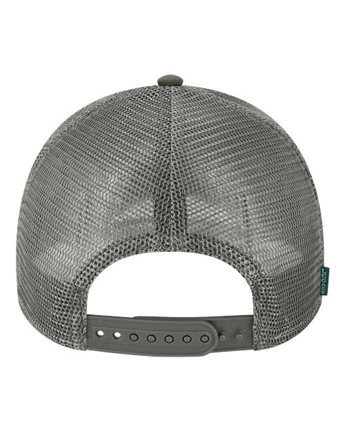LEGACY LPS Lo-Pro Snapback Trucker Cap #color_Dark Grey/ Dark Grey