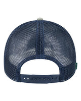 LEGACY LPS Lo-Pro Snapback Trucker Cap #color_Heather Grey/ Navy