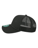 LEGACY MPS Mid-Pro Snapback Trucker Cap #color_Black/ Black