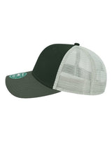 LEGACY MPS Mid-Pro Snapback Trucker Cap #color_Black/ Dark Grey/ Silver