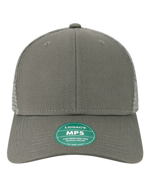 LEGACY MPS Mid-Pro Snapback Trucker Cap #color_Dark Grey/ Dark Grey