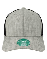 LEGACY MPS Mid-Pro Snapback Trucker Cap #color_Melange Grey/ Black