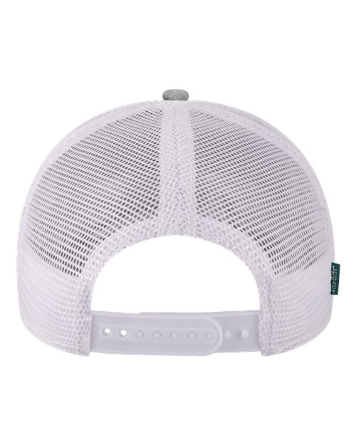 LEGACY MPS Mid-Pro Snapback Trucker Cap #color_Melange Grey/ White
