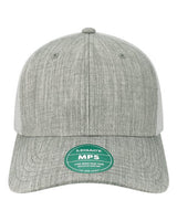 LEGACY MPS Mid-Pro Snapback Trucker Cap #color_Melange Grey/ White