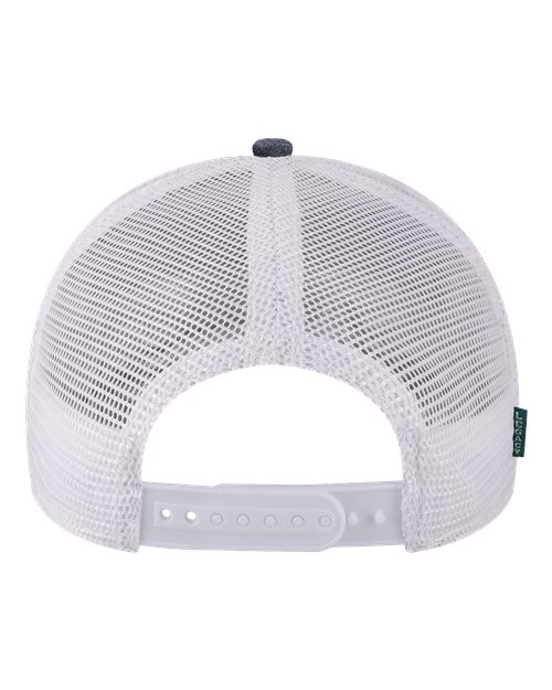 LEGACY MPS Mid-Pro Snapback Trucker Cap #color_Melange Navy/ White