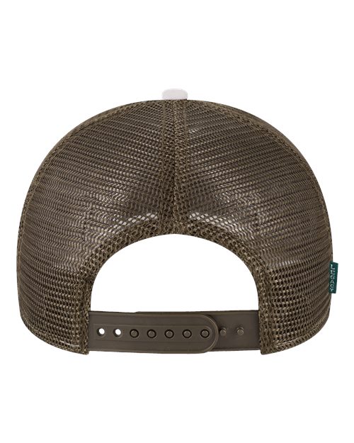 LEGACY MPS Mid-Pro Snapback Trucker Cap #color_White/ Caramel/ Brown