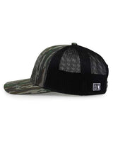 The Game GB452C Everyday Camo Trucker Cap #color_Realtree Original/ Black