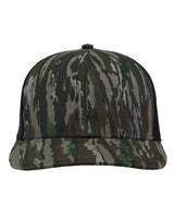 The Game GB452C Everyday Camo Trucker Cap #color_Realtree Original/ Black