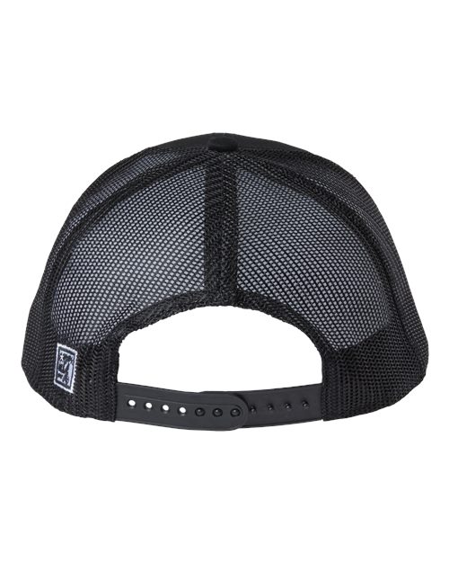 The Game GB452E Everyday Trucker Cap #color_Black/ Black
