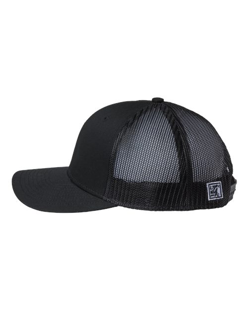The Game GB452E Everyday Trucker Cap #color_Black/ Black