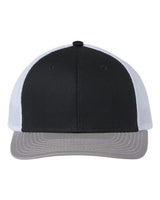 The Game GB452E Everyday Trucker Cap #color_Black/ Grey/ White