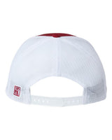 The Game GB452E Everyday Trucker Cap #color_Cardinal/ White