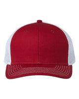 The Game GB452E Everyday Trucker Cap #color_Cardinal/ White
