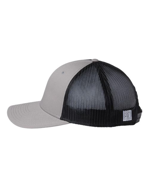 The Game GB452E Everyday Trucker Cap #color_Grey/ Black