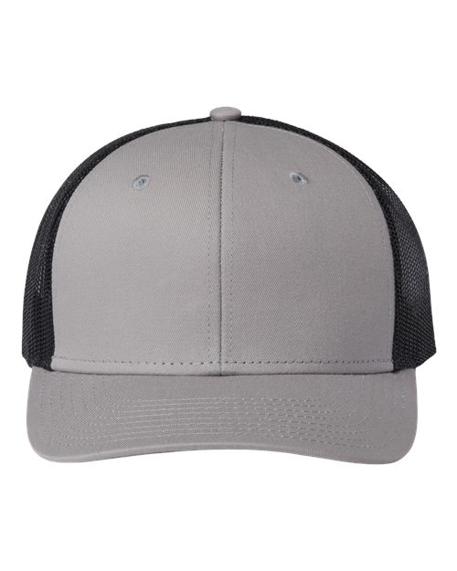 The Game GB452E Everyday Trucker Cap #color_Grey/ Black