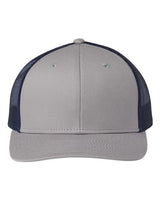 The Game GB452E Everyday Trucker Cap #color_Grey/ Navy