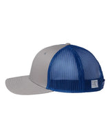 The Game GB452E Everyday Trucker Cap #color_Grey/ Royal