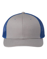 The Game GB452E Everyday Trucker Cap #color_Grey/ Royal