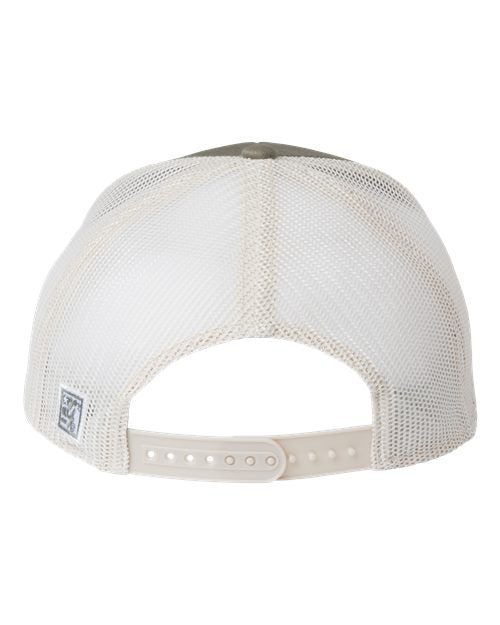 The Game GB452E Everyday Trucker Cap #color_Light Olive/ Stone