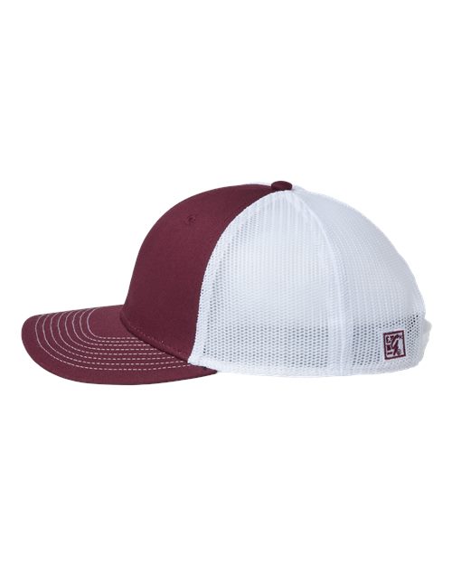 The Game GB452E Everyday Trucker Cap #color_Maroon/ White