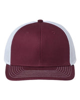The Game GB452E Everyday Trucker Cap #color_Maroon/ White