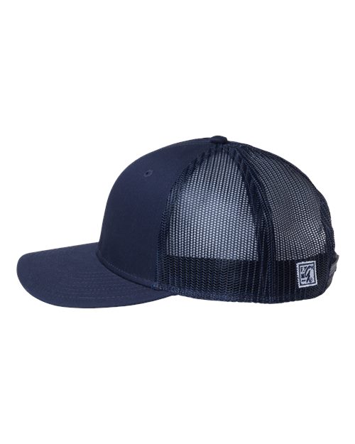 The Game GB452E Everyday Trucker Cap #color_Navy/ Navy