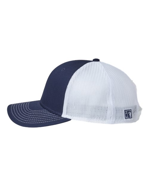 The Game GB452E Everyday Trucker Cap #color_Navy/ White