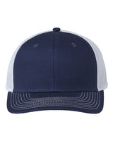 The Game GB452E Everyday Trucker Cap #color_Navy/ White