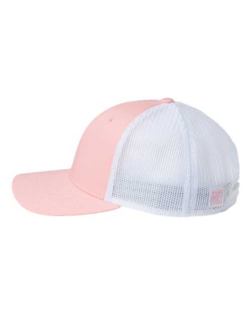 The Game GB452E Everyday Trucker Cap #color_Pink/ White