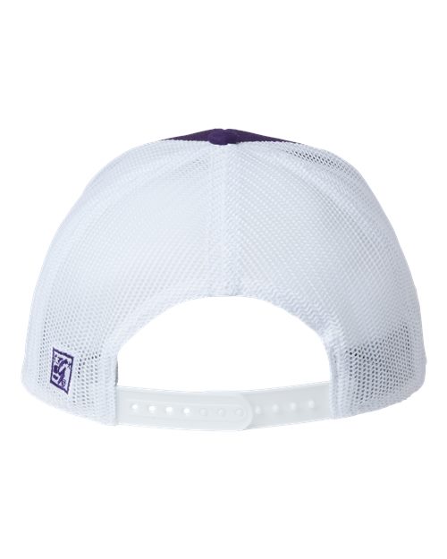 The Game GB452E Everyday Trucker Cap #color_Purple/ White