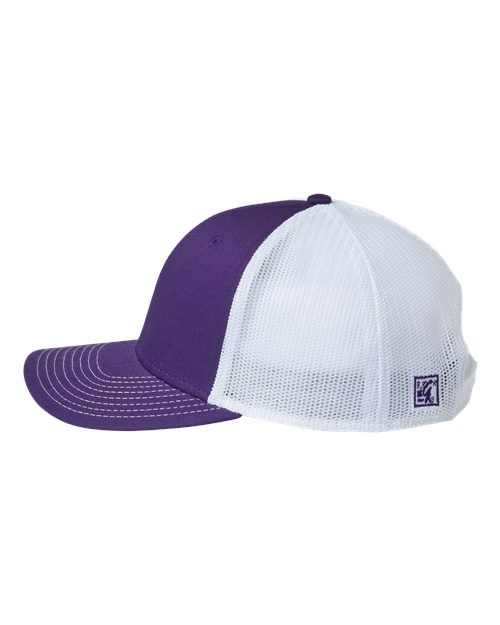 The Game GB452E Everyday Trucker Cap #color_Purple/ White