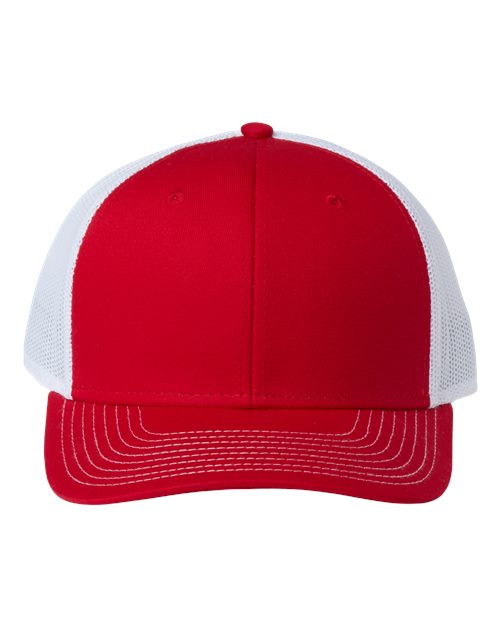 The Game GB452E Everyday Trucker Cap #color_Red/ White