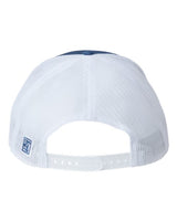 The Game GB452E Everyday Trucker Cap #color_Sea Blue/ White