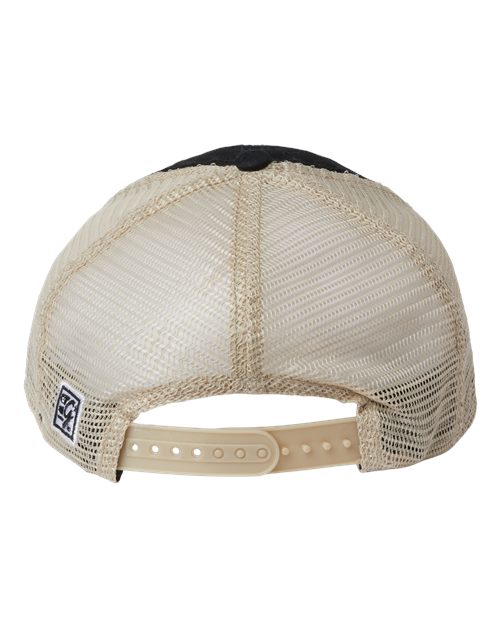 The Game GB880 Soft Trucker Cap #color_Black/ Khaki