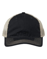 The Game GB880 Soft Trucker Cap #color_Black/ Khaki