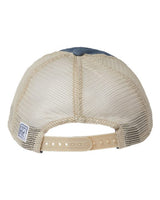 The Game GB880 Soft Trucker Cap #color_Marine/ Khaki