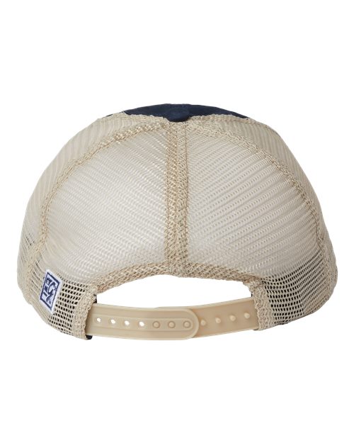 The Game GB880 Soft Trucker Cap #color_Navy/ Khaki