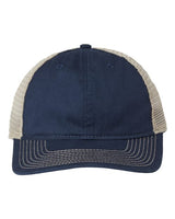 The Game GB880 Soft Trucker Cap #color_Navy/ Khaki