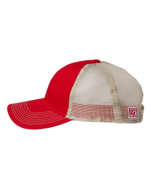 The Game GB880 Soft Trucker Cap #color_Red/ Khaki