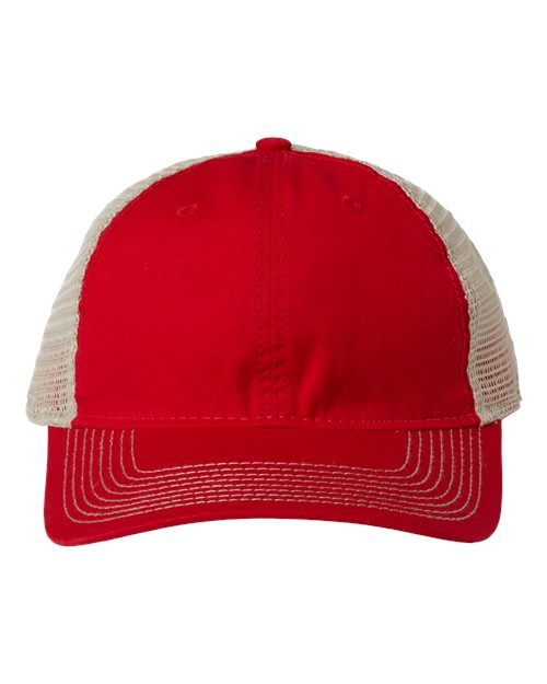 The Game GB880 Soft Trucker Cap #color_Red/ Khaki