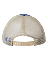 The Game GB880 Soft Trucker Cap #color_Royal/ Khaki