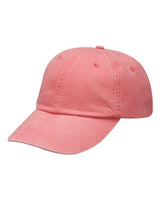 Adams AD969 Optimum Pigment Dyed-Cap #color_CORAL