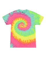 Tie-Dye CD100 Adult 5.4 oz., 100% Cotton T-Shirt #color_MINTY RAINBOW