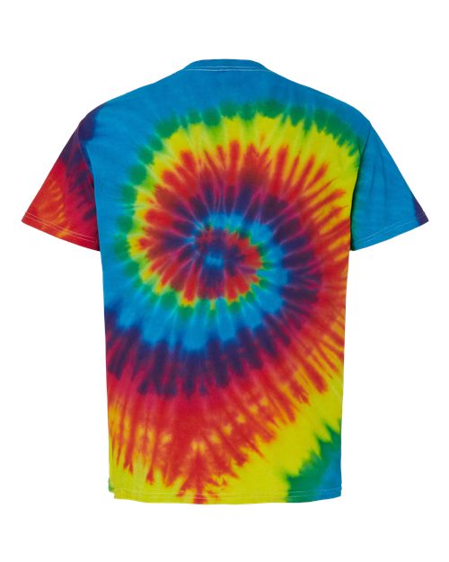 Tie-Dye CD100 Adult 5.4 oz., 100% Cotton T-Shirt #color_REACTIVE RAINBOW